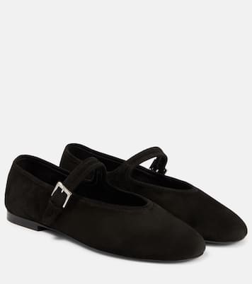 Ballerine in suede | The Row