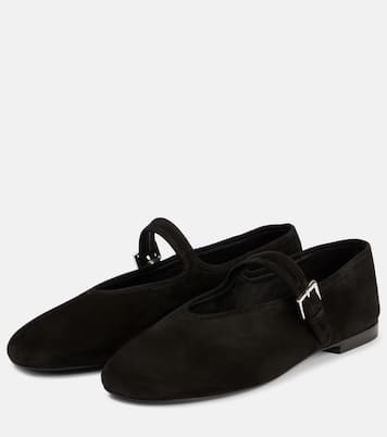 Ballerine in suede | The Row