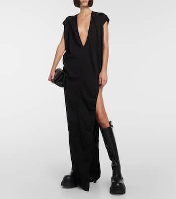 Maxikleid aus Baumwoll-Jersey | Rick Owens