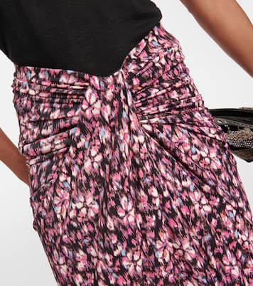 Falda midi de jersey fruncido | Marant Etoile