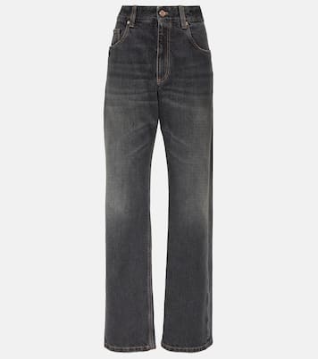 Mid-Rise Straight Jeans | Brunello Cucinelli