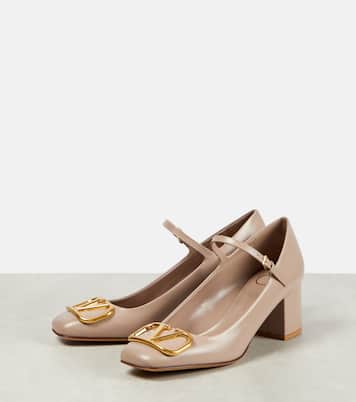 VLogo Signature leather pumps | Valentino Garavani