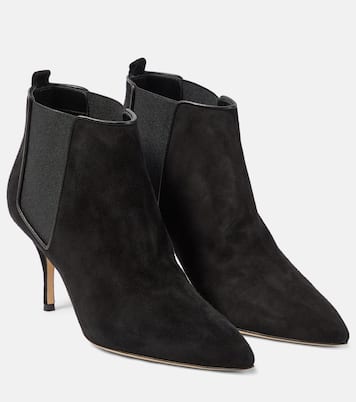 Botines Dildi Otto de ante | Manolo Blahnik