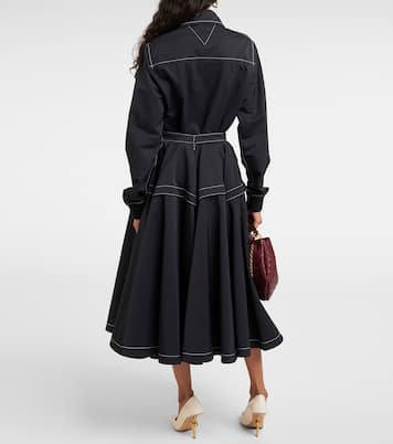 Gonna mini a pieghe | Bottega Veneta