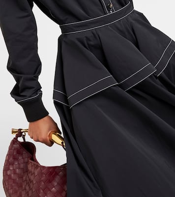Gonna mini a pieghe | Bottega Veneta