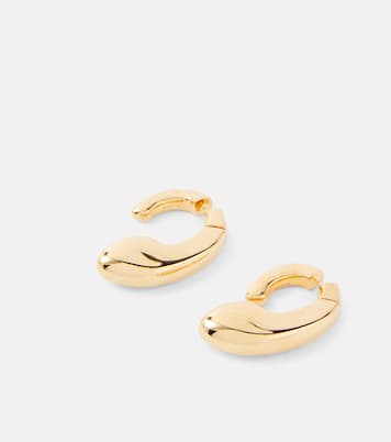 Boucles d’oreilles Drip en plaqué or | Alaïa