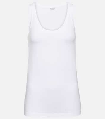 Top in misto cotone | Brunello Cucinelli