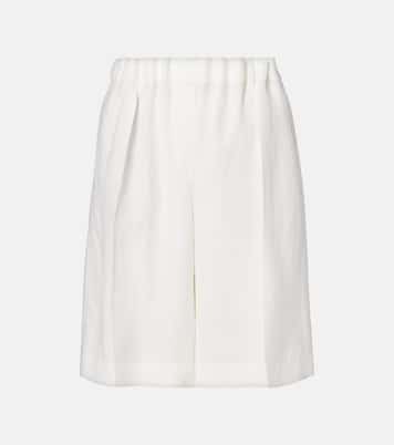 Shorts in twill | Brunello Cucinelli