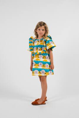 Bedrucktes Kleid Ummy aus Baumwolle | Morley