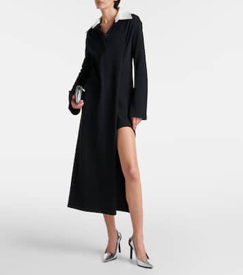 Abito Twist in piqué di misto cotone | Courrèges