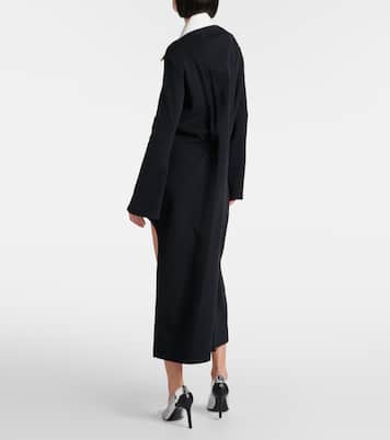 Abito Twist in piqué di misto cotone | Courrèges