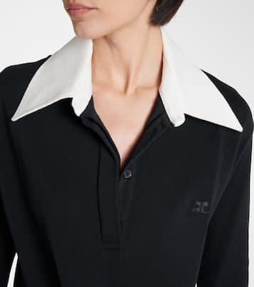 Abito Twist in piqué di misto cotone | Courrèges