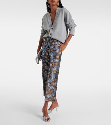 Skye 70 embellished mirrored leather mules | Jimmy Choo