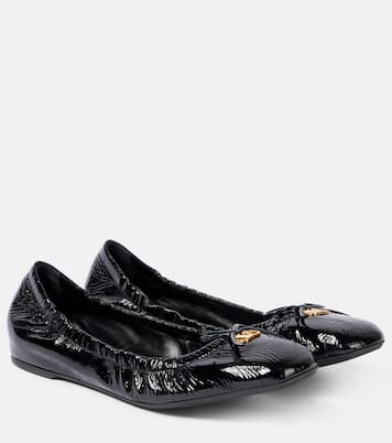 Ballerinas VLogo Signature aus Lackleder | Valentino Garavani