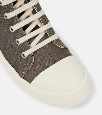 Zapatillas altas DRKSHDW de denim | Rick Owens