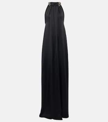 Abito lungo con scollo all’americana | Stella McCartney