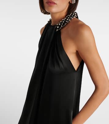 Abito lungo con scollo all’americana | Stella McCartney