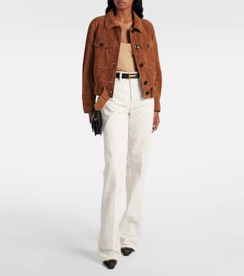 Veste raccourcie en daim | Tom Ford