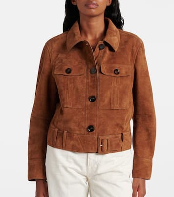 Veste raccourcie en daim | Tom Ford