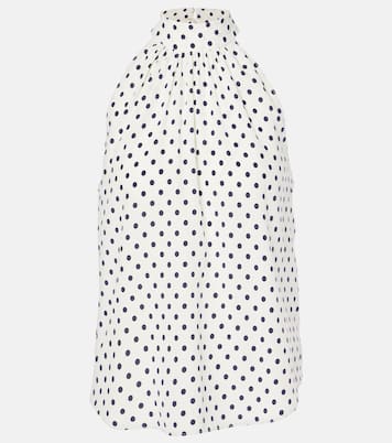 Top Kovi in misto seta a pois | Veronica Beard