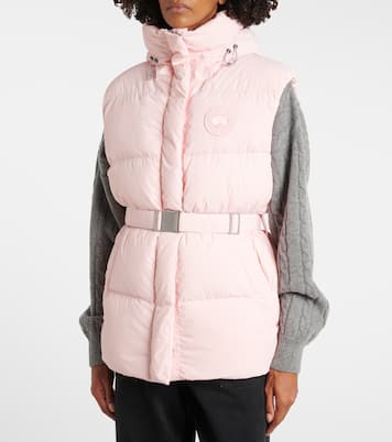 Rayla belted down vest | Canada Goose