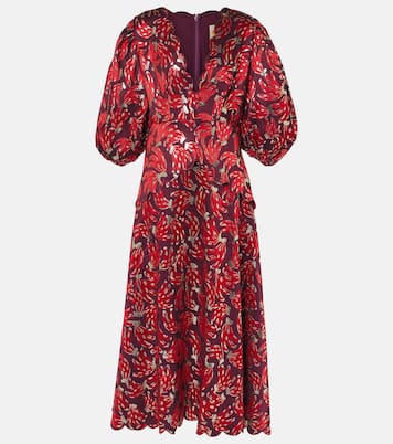 Abito midi Bossa Banana in jacquard | Farm Rio