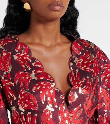 Abito midi Bossa Banana in jacquard | Farm Rio