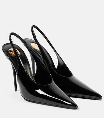 Escarpins L'Entracte 110 en cuir verni | Saint Laurent