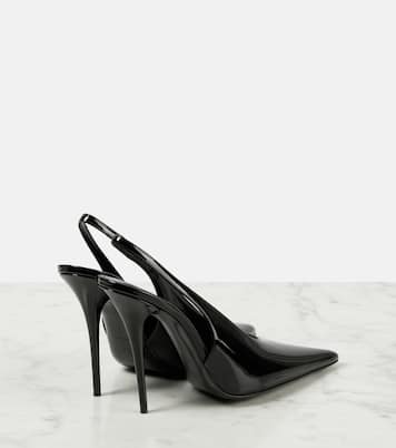 Escarpins L'Entracte 110 en cuir verni | Saint Laurent