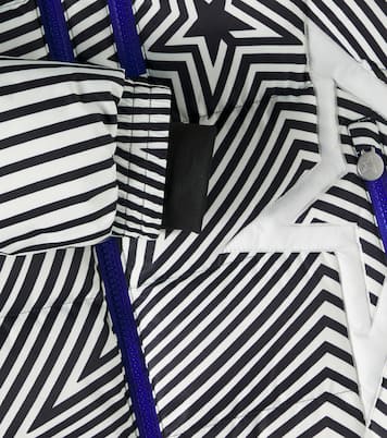 Super Mojo printed down ski jacket | Perfect Moment Kids