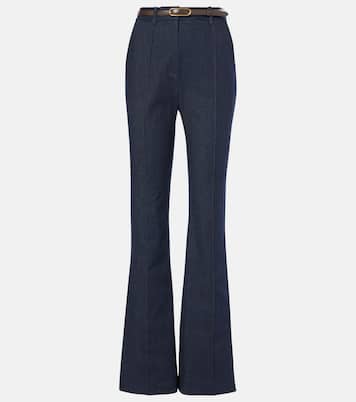 Jeans bootcut Gracie de tiro alto | Veronica Beard