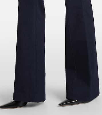 Jeans bootcut Gracie de tiro alto | Veronica Beard