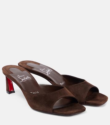 Condora 55 suede mules | Christian Louboutin