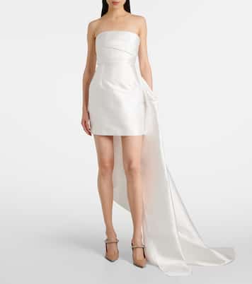 Bridal Minikleid Meyer aus Twill | Solace London