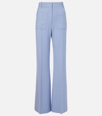 Pantalones rectos Alina de tiro alto | Victoria Beckham