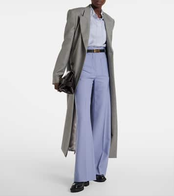 Pantalones rectos Alina de tiro alto | Victoria Beckham