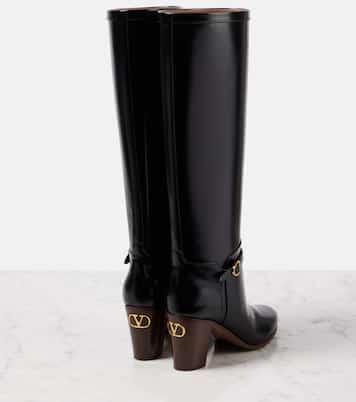 Stiefel Pattie 75 aus Leder | Valentino Garavani