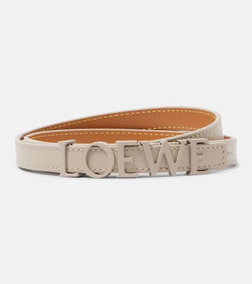 Ceinture en cuir à logo | Loewe