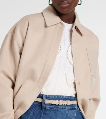 Ceinture en cuir à logo | Loewe