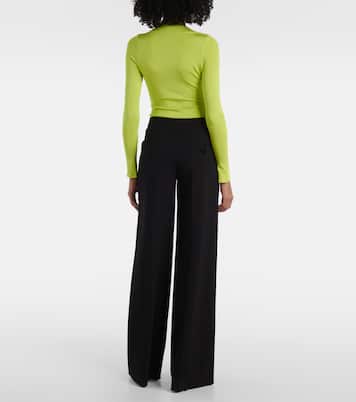 Sasha jersey bodysuit | Galvan
