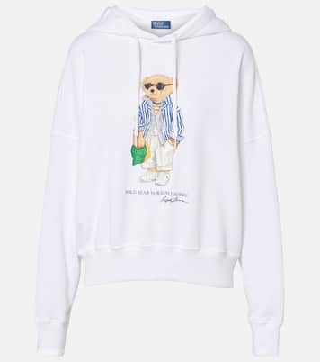 Polo Bear cotton-blend jersey hoodie | Polo Ralph Lauren