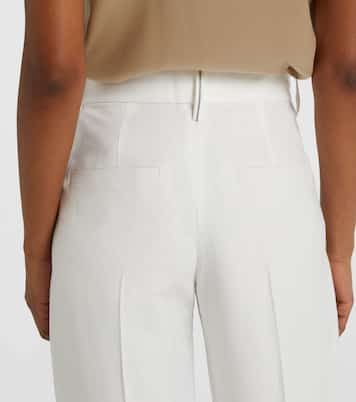 Weite Hose aus Twill | Brunello Cucinelli