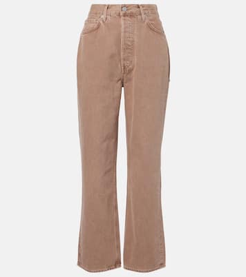 Daniela high-rise straight jeans | Veronica Beard