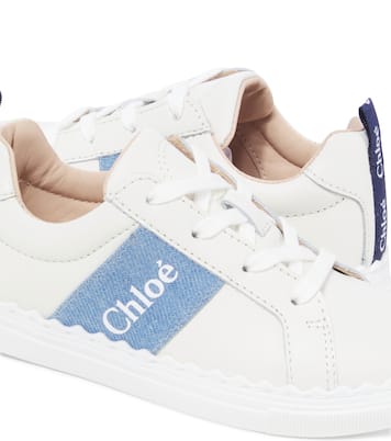 Sneakers aus Leder | Chloé Kids