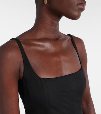Abito midi Agave in popeline di cotone | Jacquemus