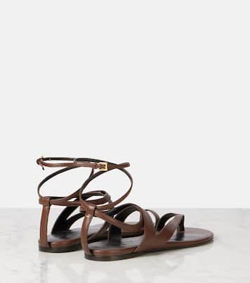 Aimee leather sandals | Khaite