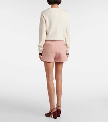 High-Rise Shorts aus Tweed | Gucci