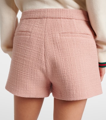 High-Rise Shorts aus Tweed | Gucci
