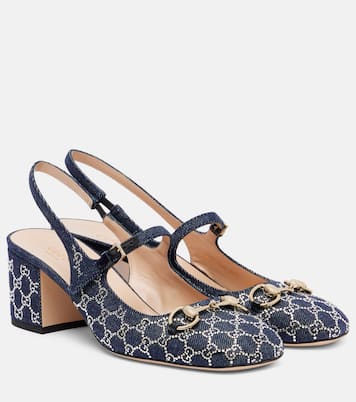 Pumps slingback Lady Horsebit | Gucci