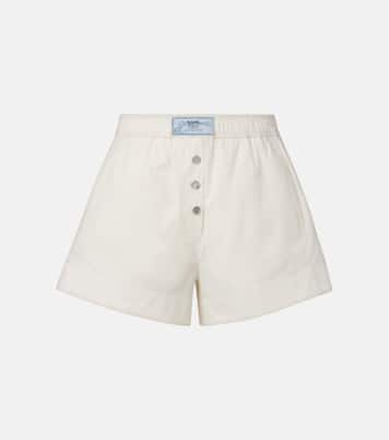 Shorts en mezcla de algodón | Ganni